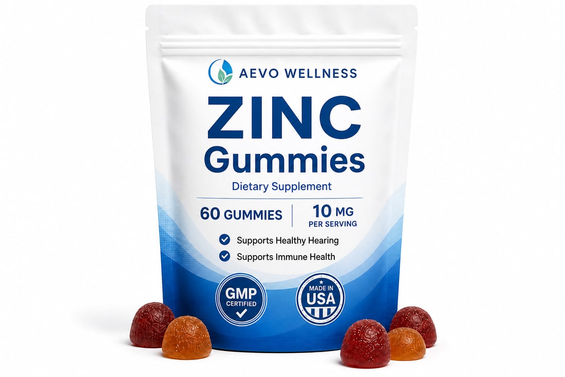 Zinc Hearing Gummies