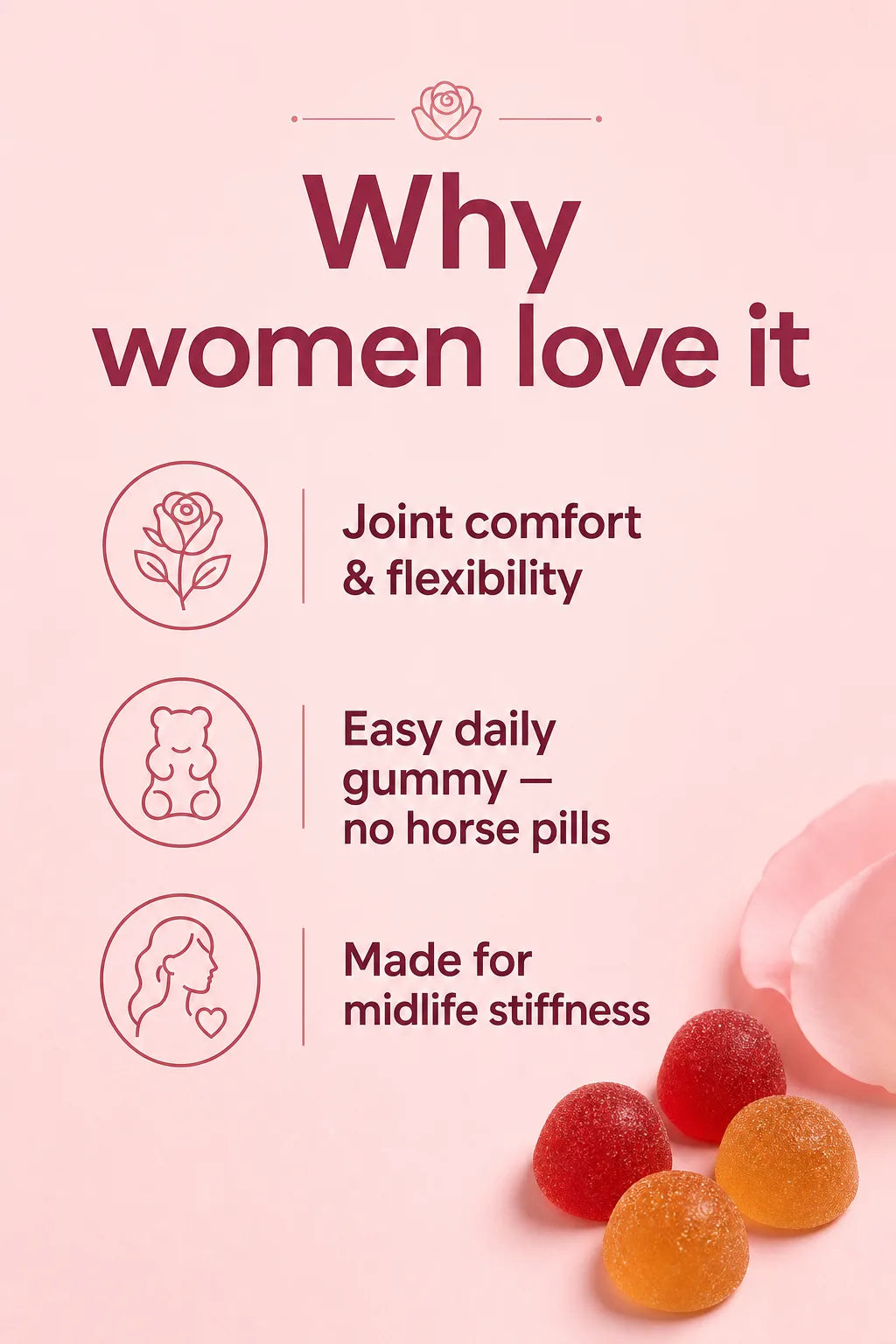 Your joints changed. You didn't.